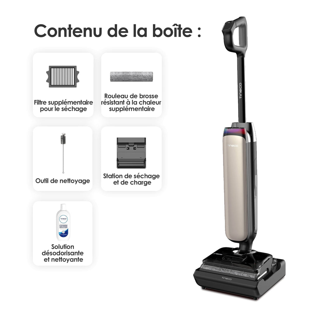 Tineco Floor One S9 Artist Turbo Aspirateur Laveur