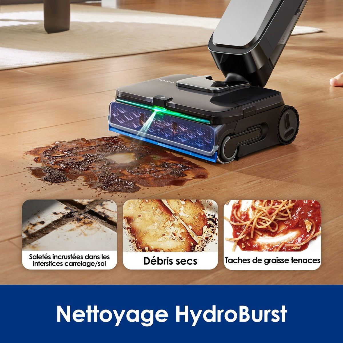 Tineco Floor One S9 Scientist Aspirateur Laveur