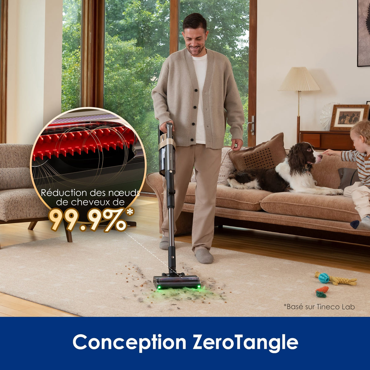 Tineco PURE ONE A90S Aspirateur Balai Sans Fil