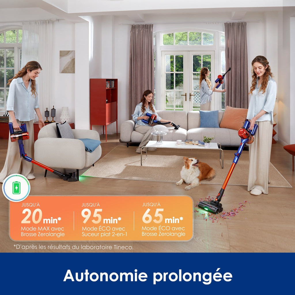 Tineco Pure One S70 Aspirateur Balai sans Fil(Orange)